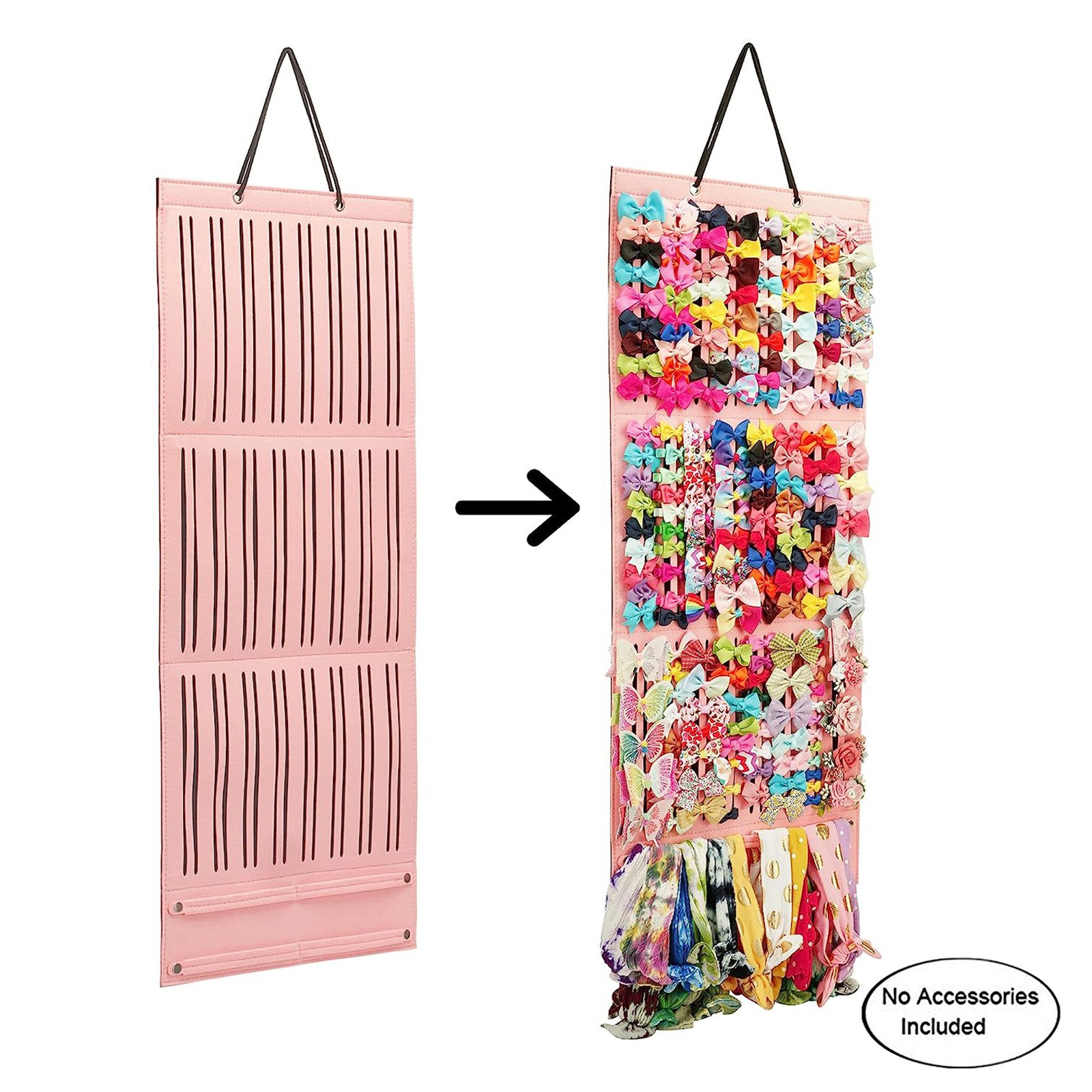 Baby Nursery Ideas Girl - Haarschleifenhalter, große Kapazität, Haarspangen, Aufbewahrung, Aufhänger,