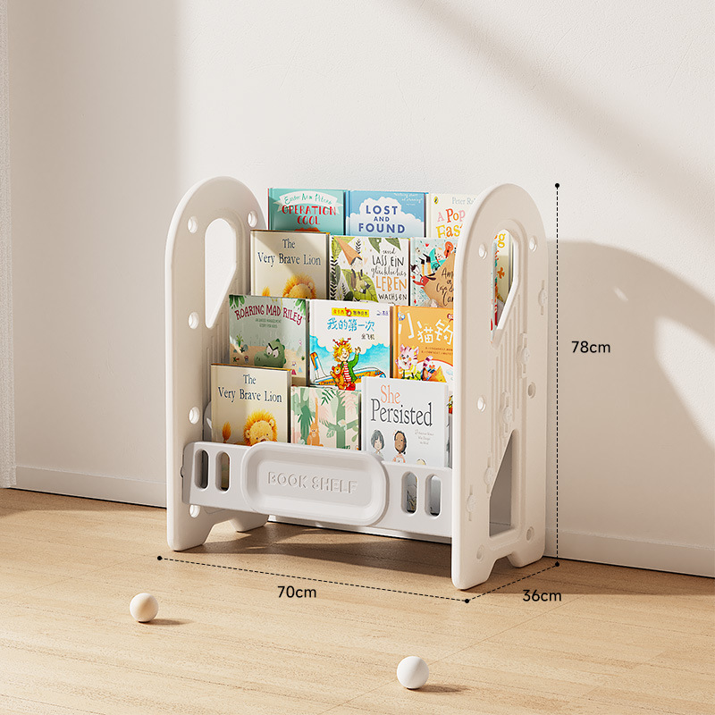 Baby Nursery Bookshelf - Kinderspielzeug-Aufbewahrungsregal Organizer Bücherregal Baby-Kinderzimmer Große Kapazität