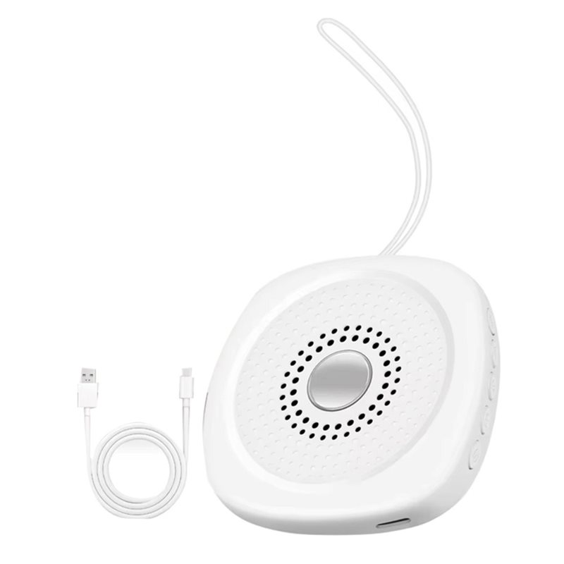 Baby Sound Machine White - Neugeborenen-Schlafgerät mit weißem Rauschen, wiederaufladbar, für