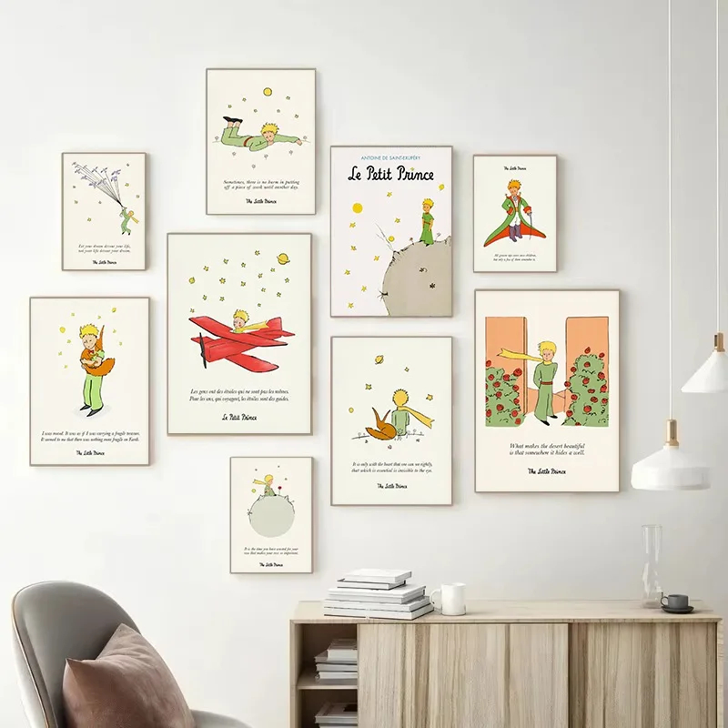 Baby Nursery Quotes - Skurriles Märchenbuch, Kunstdruck, klassisches Kindermärchen-Zitat mit