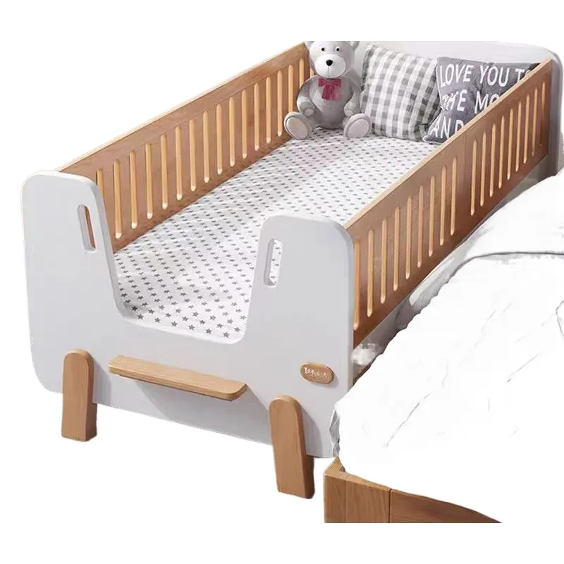 Convertible Crib Set - Konvertierbares Möbelset Holz-Kinderbettgestell mit Stauraum Erweiterbare