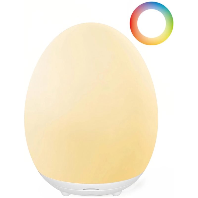Baby Nursery Colors - ABYN-Augenschonendes LED-Baby-Nachtlicht in Eierform für das