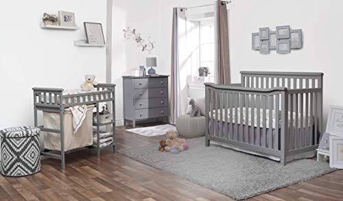Convertible Crib Set - Palisades 3-teiliges Kinderzimmer-Set mit 4-in-1 umwandelbarem