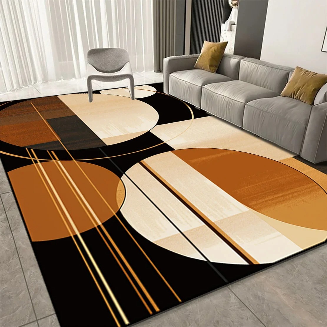 Baby Nursery Rug - Große geometrische Teppiche für Wohnzimmer-Dekoration, Sofa,