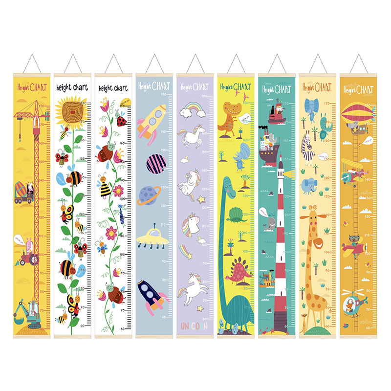 Baby Nursery Frames - 60-180CM Baby Höhe Wachstum Chart Herrscher