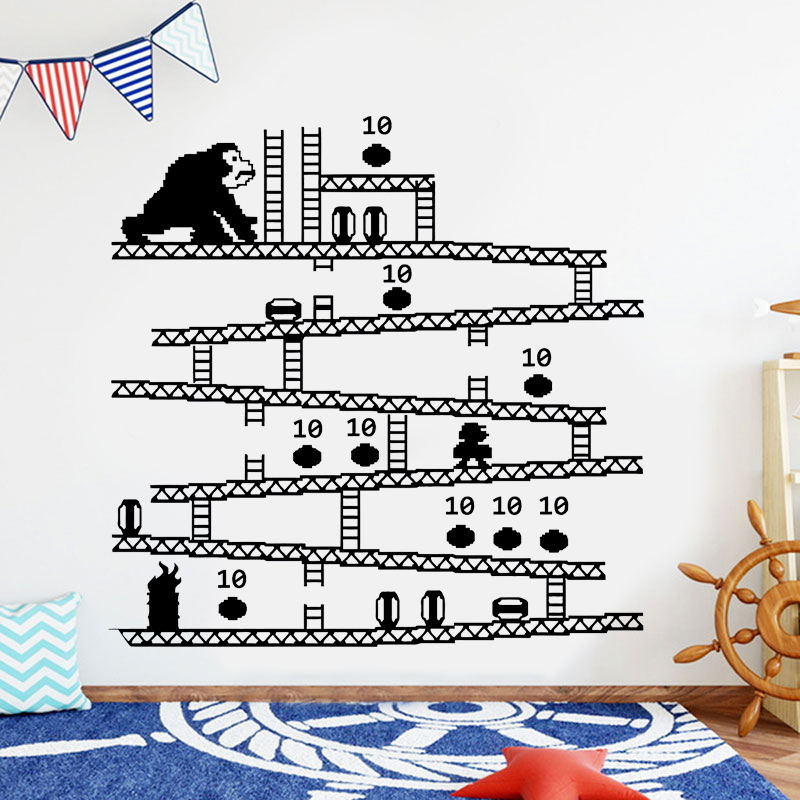 Baby Nursery Pictures - Gamer Controller Videospiel Wandaufkleber Vinyl Kunst