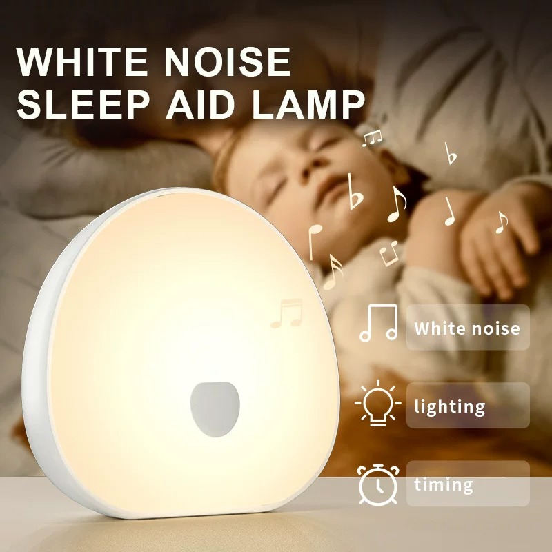 RGB Schlaf-White-Noise-Maschin – Baby Sound Machine White Bewertung und Preis