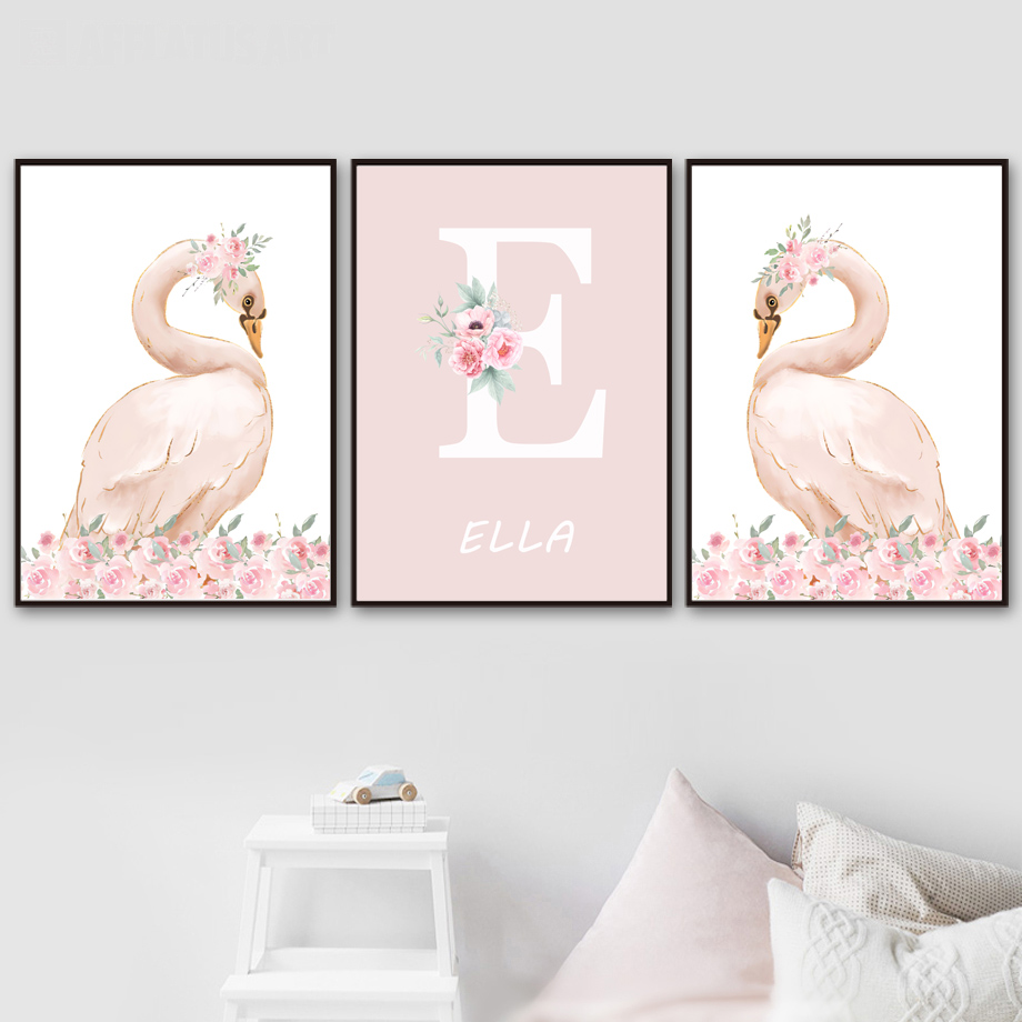 Rosa Engel Mädchen Sonne Mond  – Baby Nursery Art Bewertung und Preis