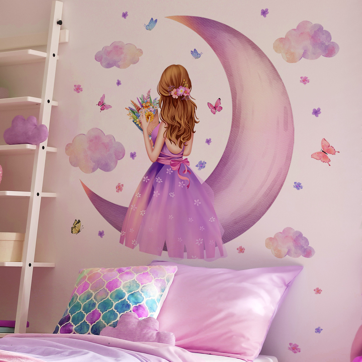 Große Mädchen Vinyl Fliesen Ki – Baby Nursery Ideas Girl Bewertung und Preis