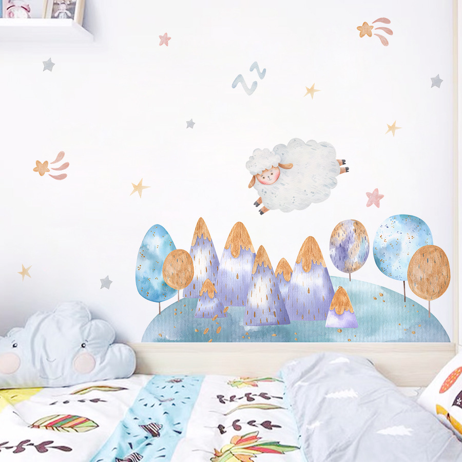 Wandaufkleber mit Cartoon-Moti – Baby Nursery Tree Bewertung und Preis
