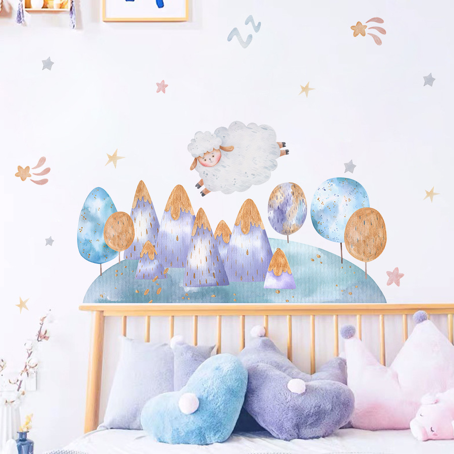 Wandaufkleber mit Cartoon-Moti – Baby Nursery Tree Bewertung und Preis