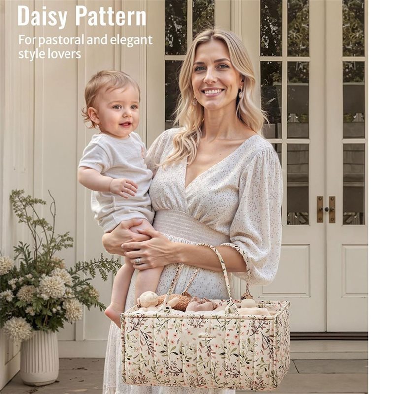 WOTT-Stilvoller Blumen-Windel- – Baby Nursery Must Haves Bewertung und Preis