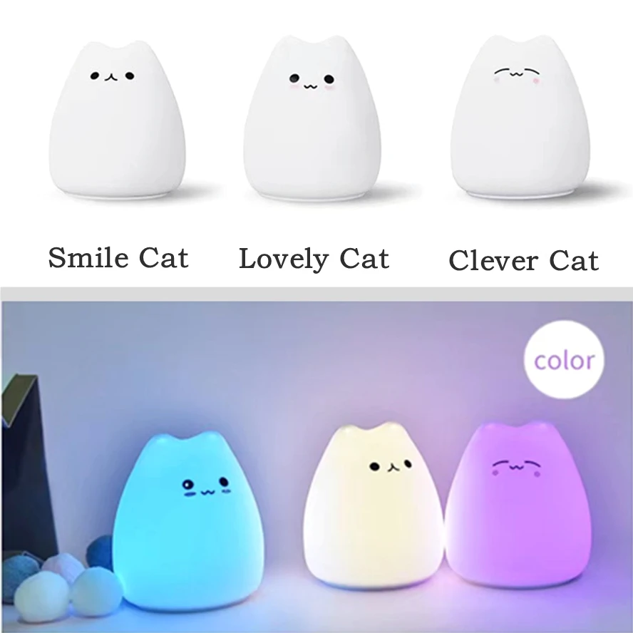 LED-Nachtlicht, 7 Farben, weic – Baby Nursery Colors Bewertung und Preis