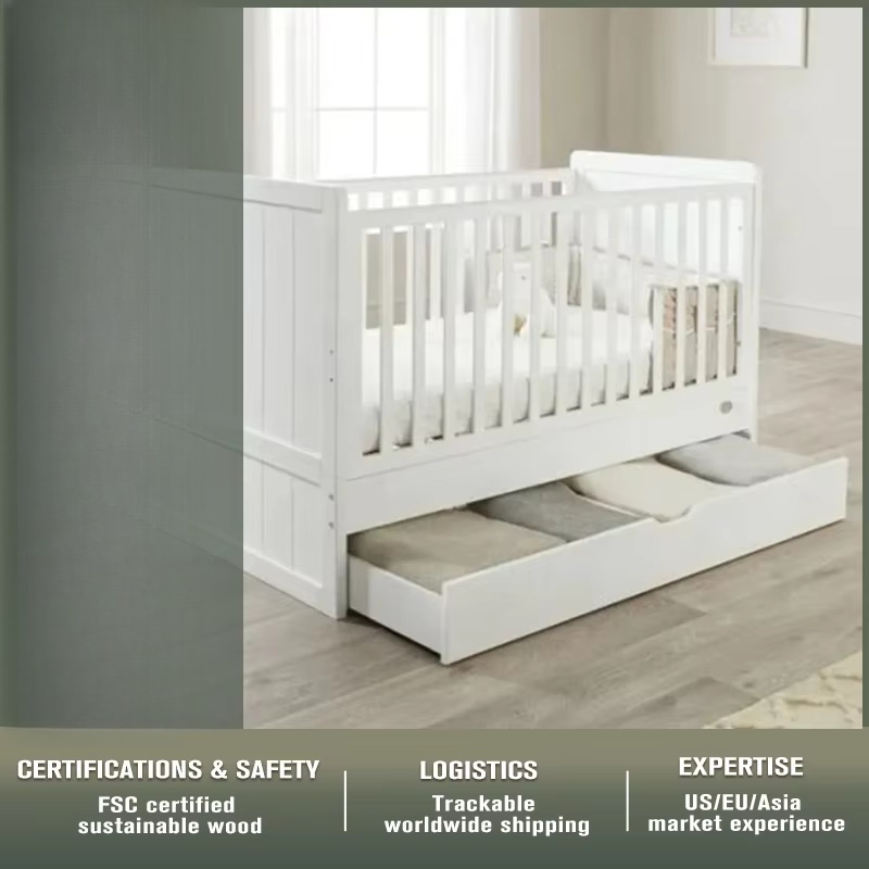 Umwandelbare Kinderbetten mit  – Convertible Crib Set Bewertung und Preis