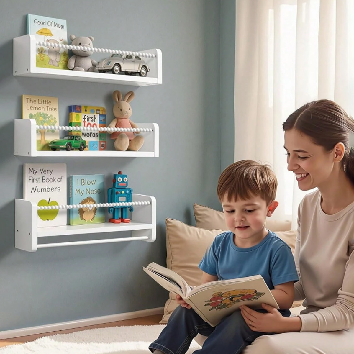 Kinderzimmer-Bücherregale, 40  – Baby Nursery Bookshelf Bewertung und Preis