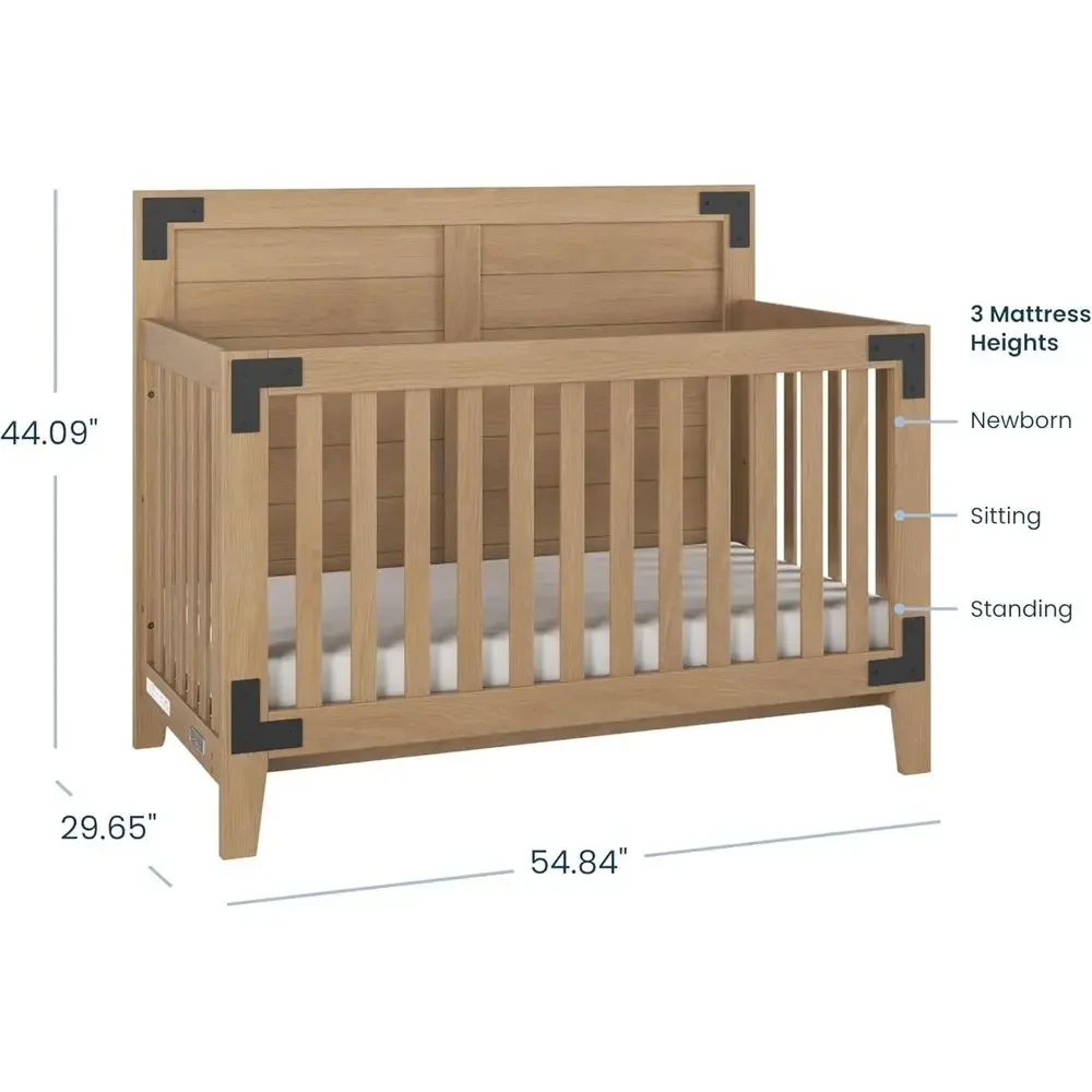 Lucas Design 4-in-1 Umwandelba – Convertible Crib Set Bewertung und Preis
