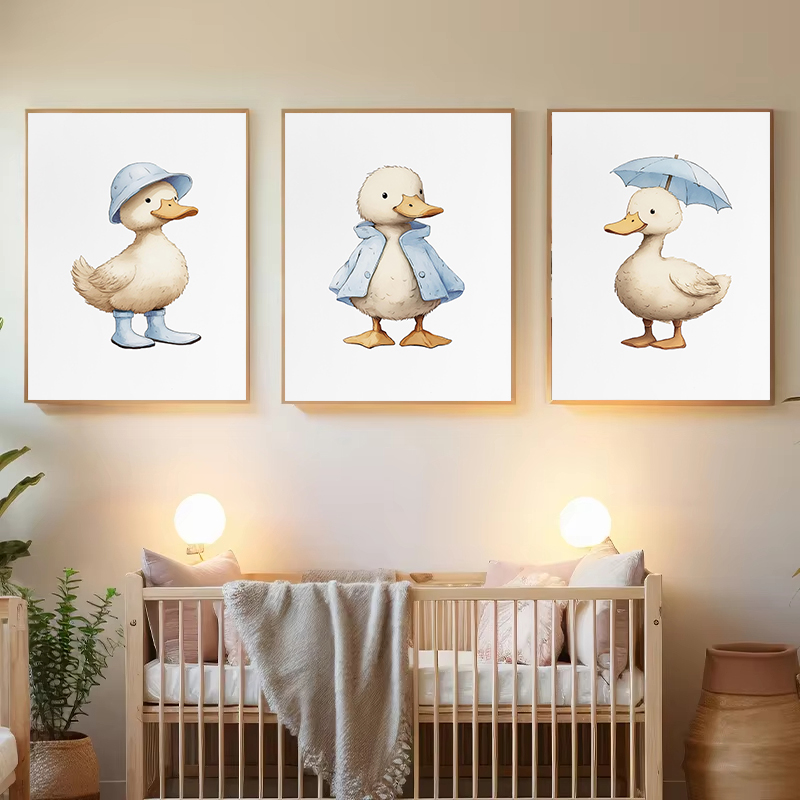 Niedliches Kinderzimmer-Poster – Baby Nursery Yellow Walls Bewertung und Preis