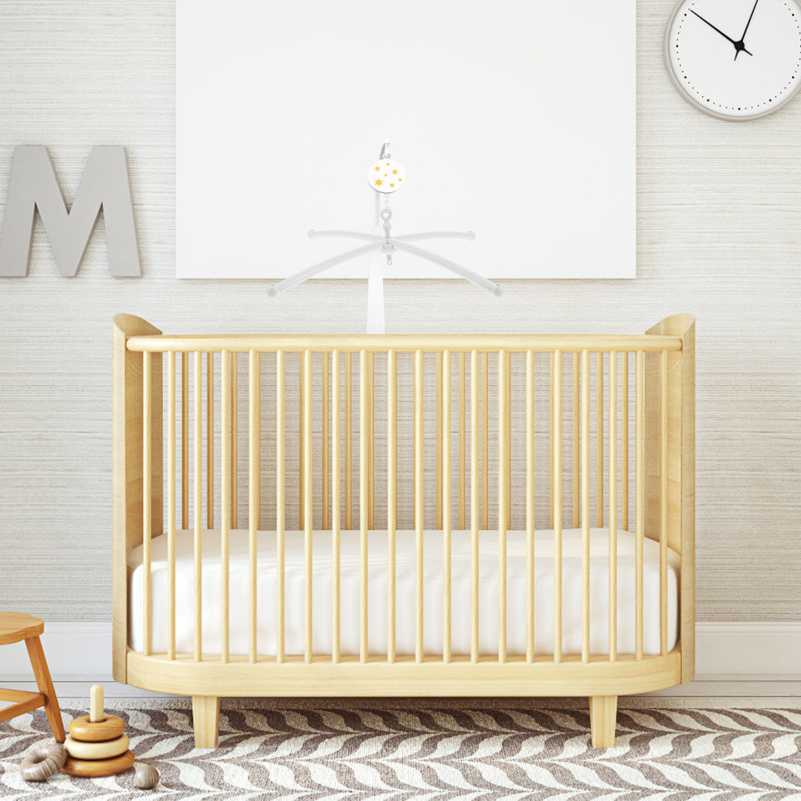 Babybett-Mobile-Halterung, sta – Baby Nursery Equipment Bewertung und Preis