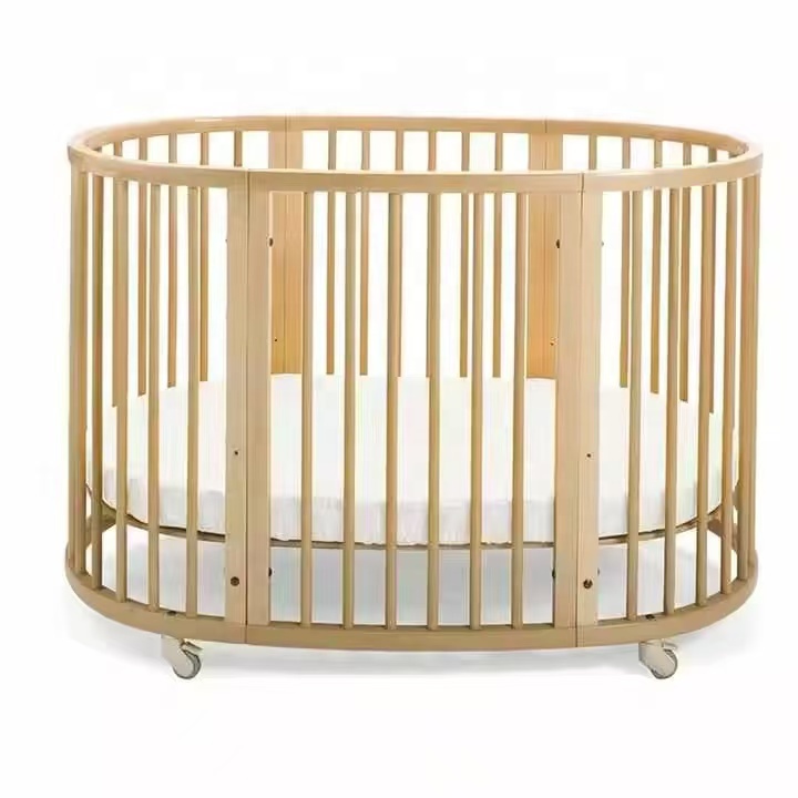 Konvertierbares 3-in-1 ovales  – Convertible Crib Set Bewertung und Preis