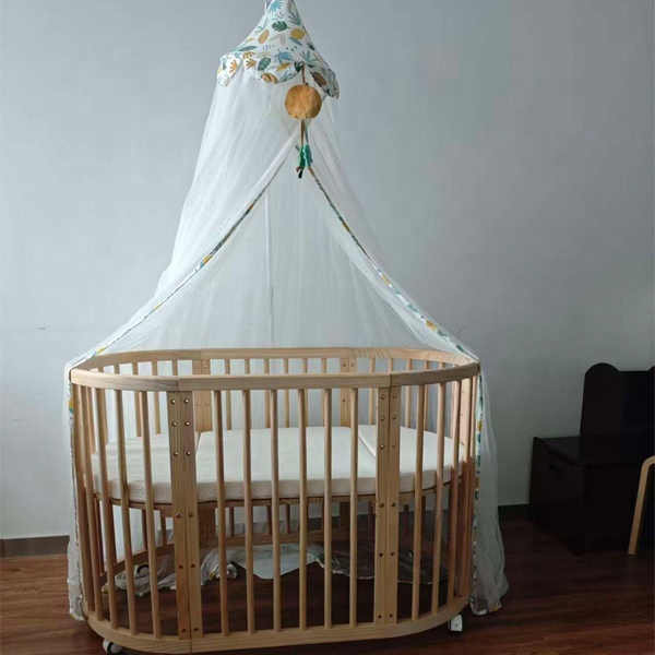 Konvertierbares 3-in-1 ovales  – Convertible Crib Set Bewertung und Preis