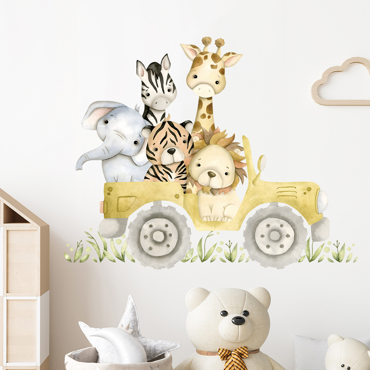 Niedliche Tiere Drive Jeep Wan – Baby Zebra Nursery Bewertung und Preis