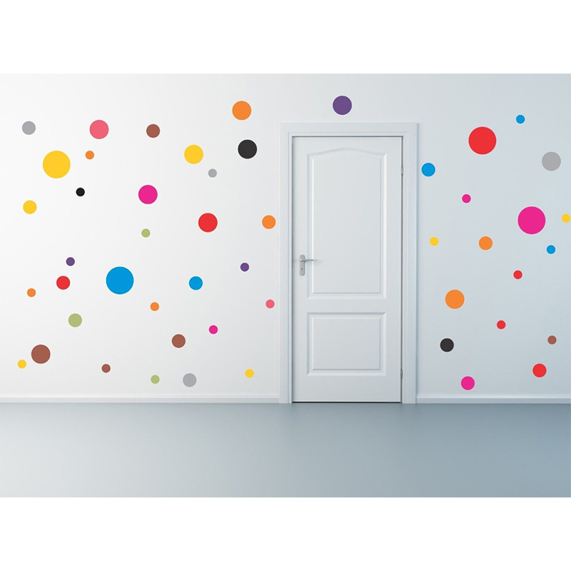 Glänzende rosarote Tupfen Wand – Baby Nursery Yellow Walls Bewertung und Preis