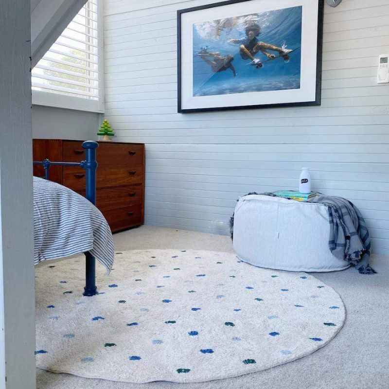 Punkt flauschigen Teppich Wohn – Baby Nursery Rug Bewertung und Preis