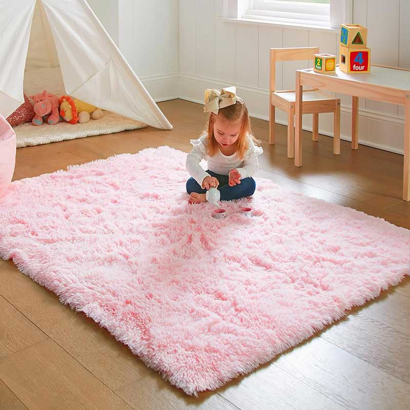 Rosa Schlafzimmerteppich für K – Baby Nursery Rug Bewertung und Preis