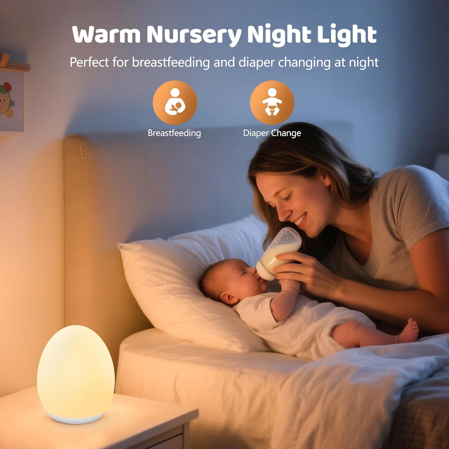 Kinder-Nachtlicht Baby-Ei-Lamp – Baby Nursery Colors Bewertung und Preis