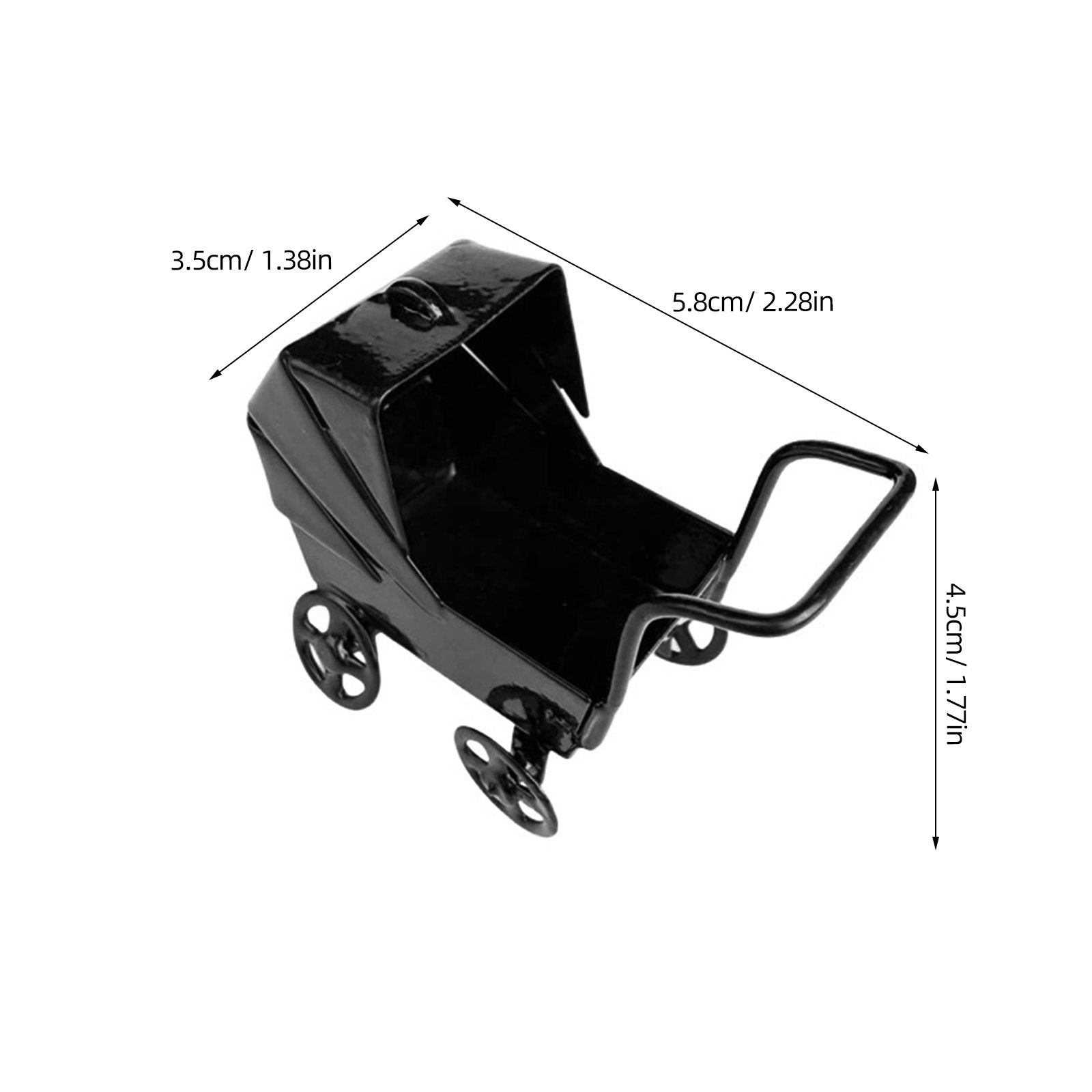 Miniatur-Eisenkinderwagen im R – Baby Nursery Bookshelf Bewertung und Preis