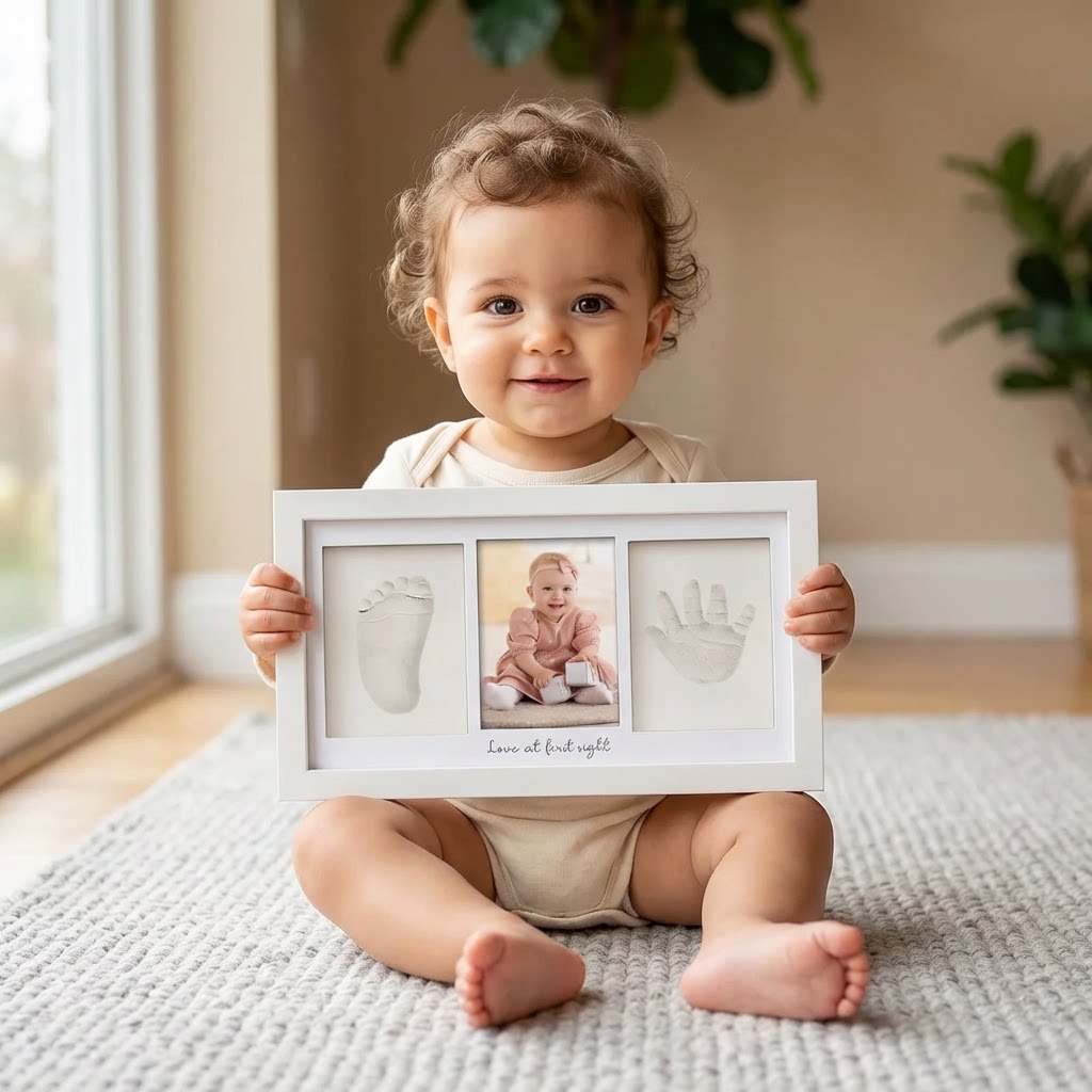 Baby Handabdruck Fußabdruck To – Baby Nursery Frames Bewertung und Preis