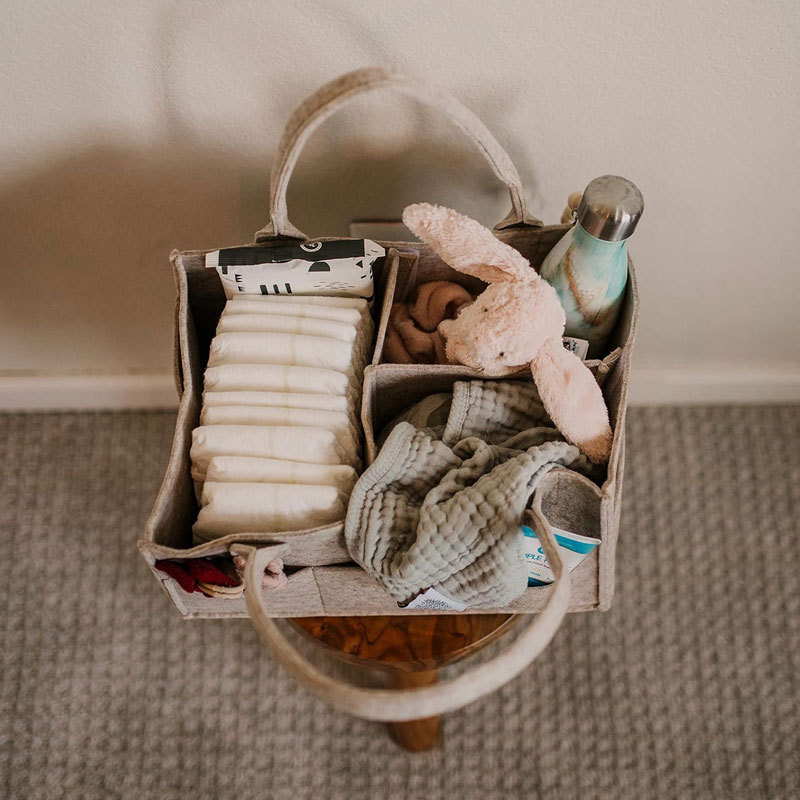 Windel-Caddy – Aufbewahrungsbe – Baby Nursery Basket Bewertung und Preis