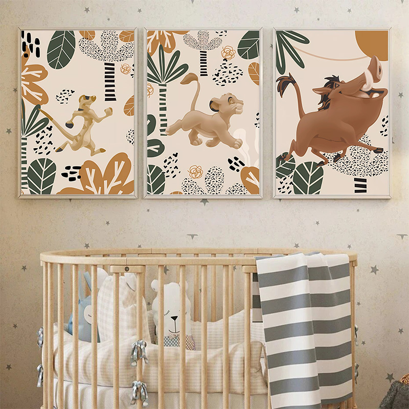Kid Lion King Boho Poster und  – Baby Nursery Images Bewertung und Preis