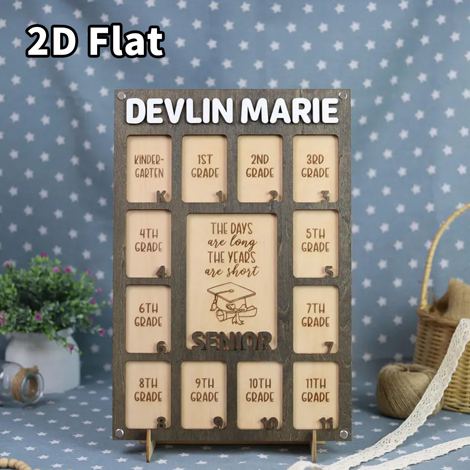 1 Stück Personalisierter Holz- – Baby Nursery Frames Bewertung und Preis
