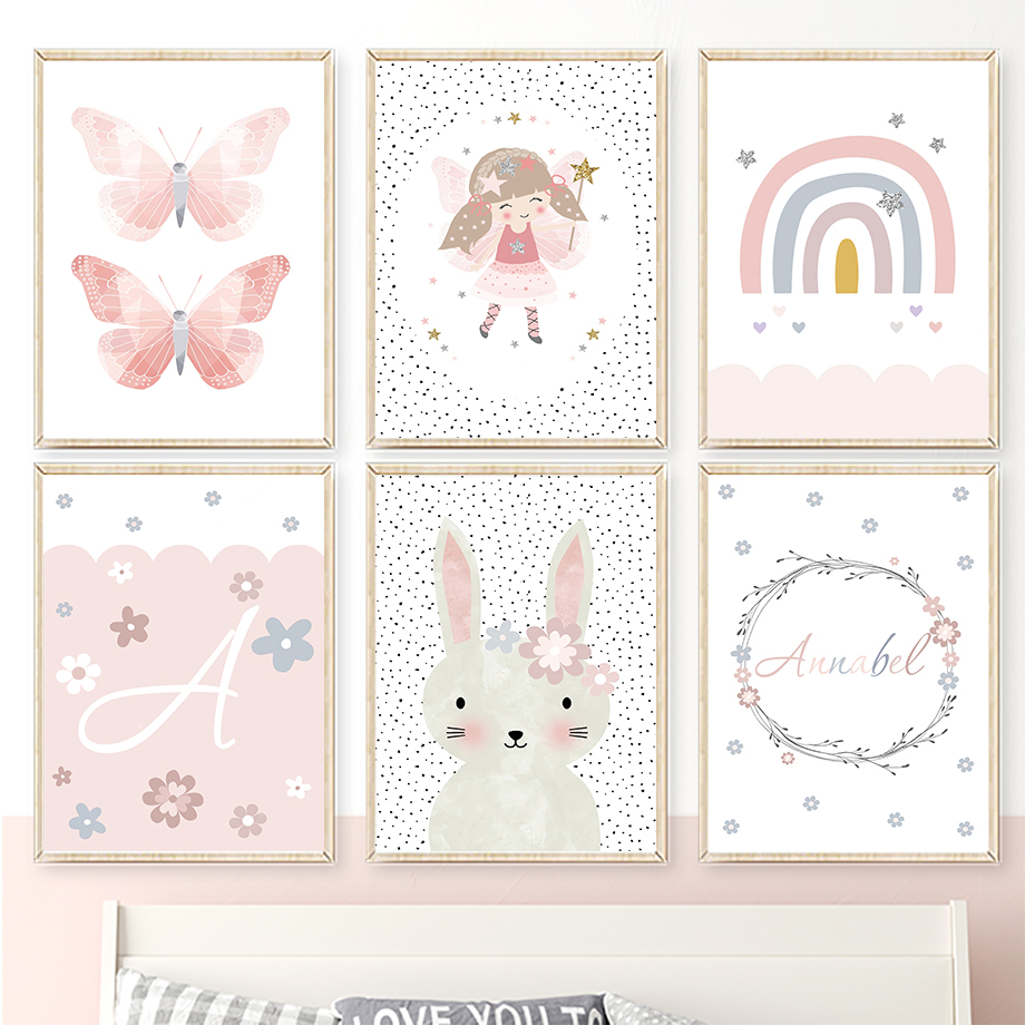 Niedliche Mädchen-Wandkunst mi – Baby Nursery Art Bewertung und Preis