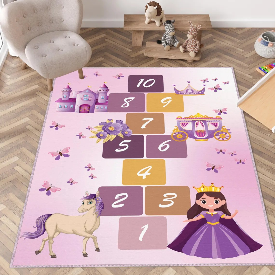 Hopscotch Kinder Teppiche Spie – Baby Nursery Rug Bewertung und Preis