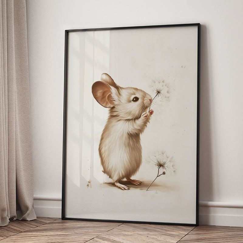 Bär, Hase, Fuchs, Hirsch, Eich – Baby Nursery Art Bewertung und Preis