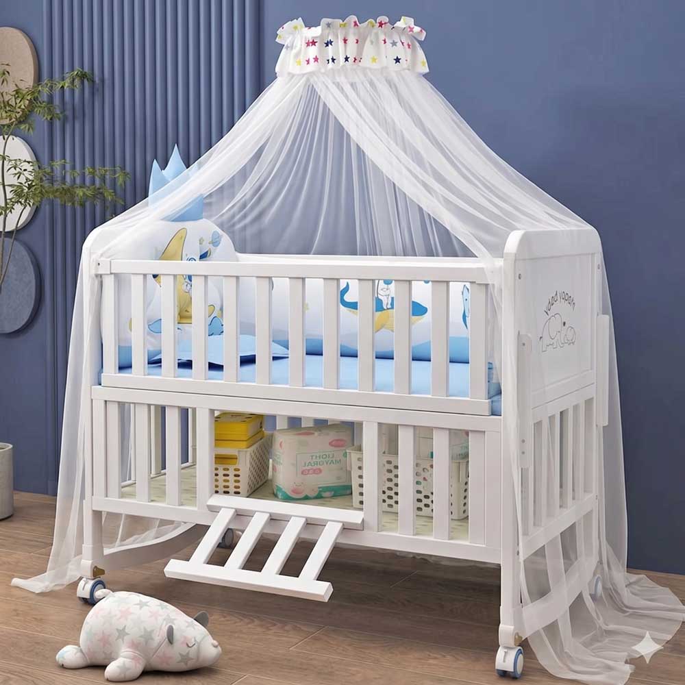 Premium Babybett aus Massivhol – Convertible Crib Set Bewertung und Preis