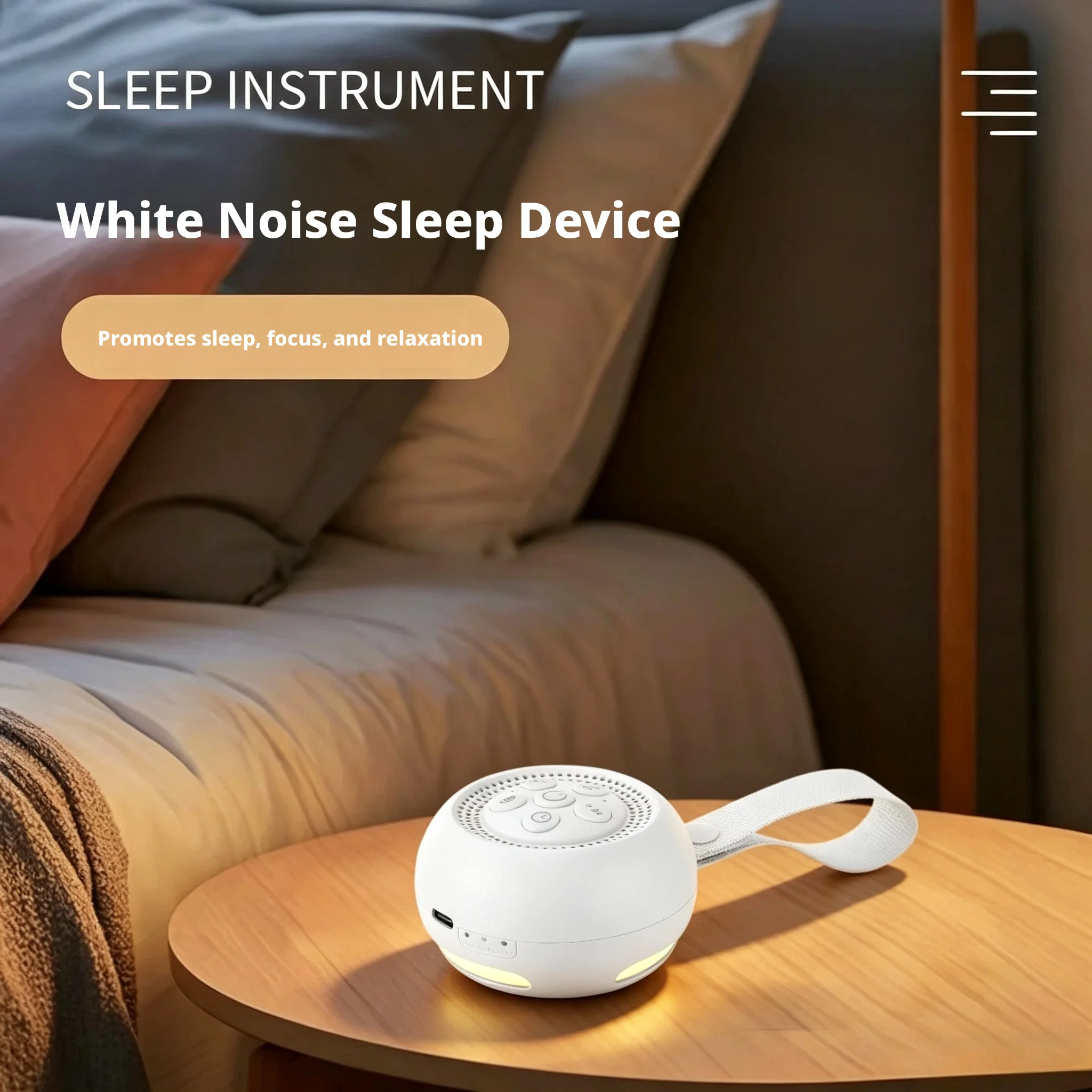 Baby-Schlafgeräuschmaschine mi – Baby Sound Machine White Bewertung und Preis
