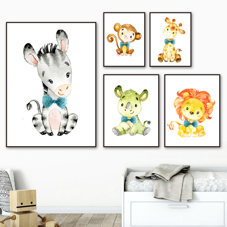 Wandkunst Leinwand Malerei Car – Baby Zebra Nursery Bewertung und Preis